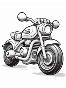 Desenho de Motos Desenhos Colorir Imprimir