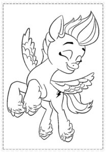 Desenho de My Little Pony Desenho Colorir Imprimir 001