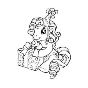Desenho de My Little Pony Desenho Colorir Imprimir 013
