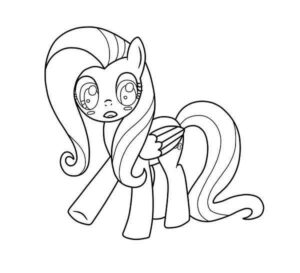 Desenho de My Little Pony Desenho Colorir Imprimir 015
