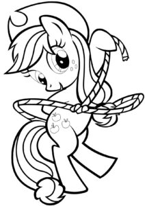 Desenho de My Little Pony Desenho Colorir Imprimir 044