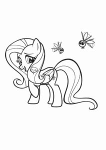Desenho de My Little Pony Desenho Colorir Imprimir 052