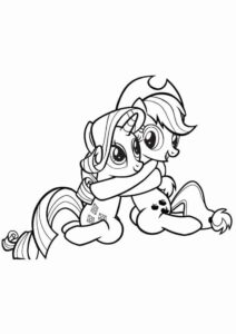 Desenho de My Little Pony Desenho Colorir Imprimir 053