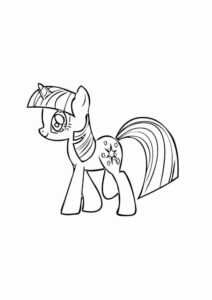 Desenho de My Little Pony Desenho Colorir Imprimir 062