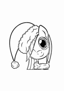 Desenho de My Little Pony Desenho Colorir Imprimir 070