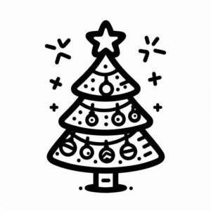 Desenho de Natal Desenho Colorir Imprimir 005
