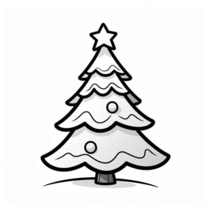 Desenho de Natal Desenho Colorir Imprimir 006