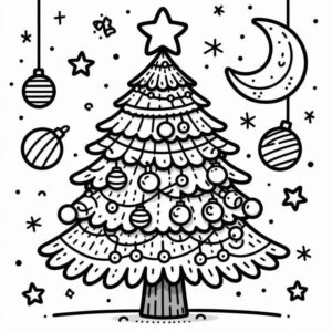 Desenho de Natal Desenho Colorir Imprimir 010