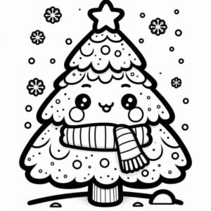 Desenho de Natal Desenho Colorir Imprimir 011