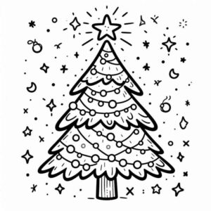 Desenho de Natal Desenho Colorir Imprimir 013