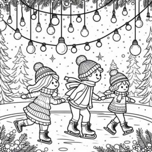 Desenho de Natal Desenho Colorir Imprimir 036