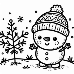 Desenho de Natal Desenho Colorir Imprimir 042