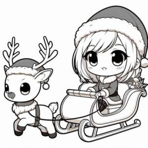 Desenho de Natal Desenho Colorir Imprimir 052