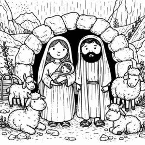Desenho de Natal Desenho Colorir Imprimir 096