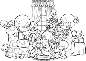 Desenho de Natal Desenho Colorir Imprimir 107