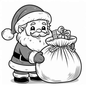 Desenho de Natal Desenho Colorir Imprimir 116