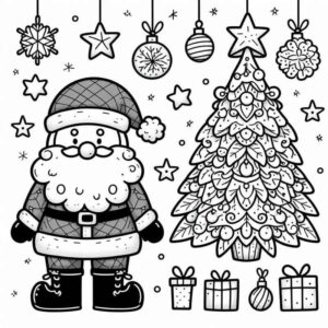 Desenho de Natal Desenho Colorir Imprimir 119