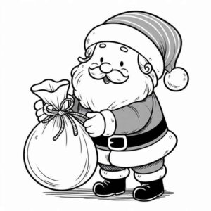 Desenho de Natal Desenho Colorir Imprimir 122