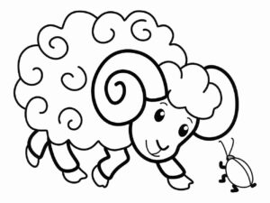 Desenho de Ovelha Desenho Colorir Imprimir 30