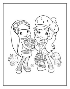 Desenho de Paginas Moranguinho Para Colorir Limazinha