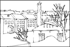 Desenho de Paisagens Desenho Colorir Imprimir 14