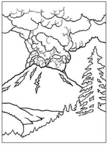 Desenho de Paisagens Desenho Colorir Imprimir 16