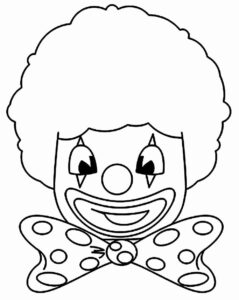 Desenho de Palhaço Desenho Colorir Imprimir 18