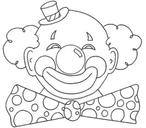 Desenho de Palhaço Desenho Colorir Imprimir 47