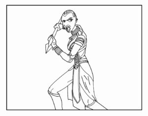Desenho de Pantera Negra Desenho Colorir Imprimir 23