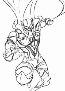 Desenho de Pantera Negra Desenho Colorir Imprimir 28