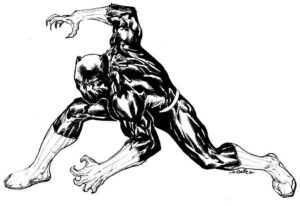 Desenho de Pantera Negra Desenho Colorir Imprimir 37