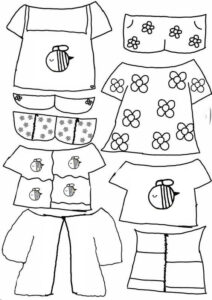 Desenho de Paper Duck Desenho Colorir Imprimir 03