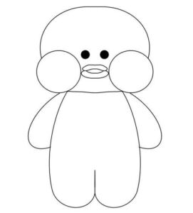 Desenho de Paper Duck Desenho Colorir Imprimir 09