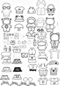 Desenho de Paper Duck Desenho Colorir Imprimir 50