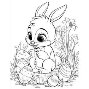 Desenho de Pascoa Desenho Colorir Imprimir 09