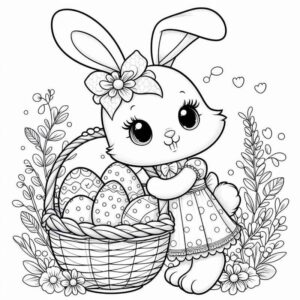 Desenho de Pascoa Desenho Colorir Imprimir 11