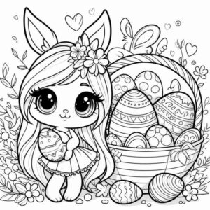 Desenho de Pascoa Desenho Colorir Imprimir 16