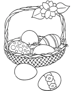 Desenho de Pascoa Desenho Colorir Imprimir 24