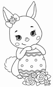 Desenho de Pascoa Desenho Colorir Imprimir 25