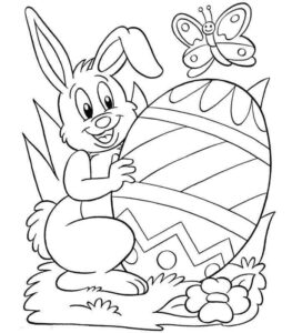 Desenho de Pascoa Desenho Colorir Imprimir 35