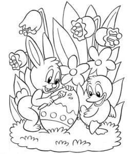 Desenho de Pascoa Desenho Colorir Imprimir 36