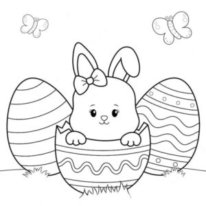 Desenho de Pascoa Desenho Colorir Imprimir 37