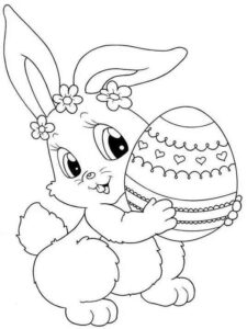 Desenho de Pascoa Desenho Colorir Imprimir 38