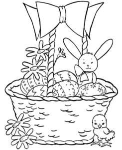 Desenho de Pascoa Desenho Colorir Imprimir 40