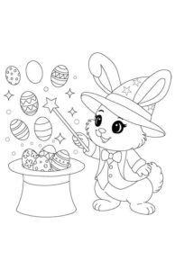 Desenho de Pascoa Desenho Colorir Imprimir 42