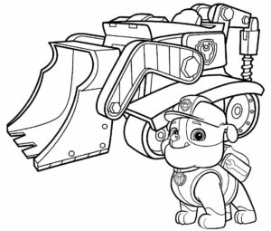 Desenho de Patrulha Canina Desenho Colorir Imprimir 007