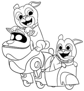 Desenho de Patrulha Canina Desenho Colorir Imprimir 022