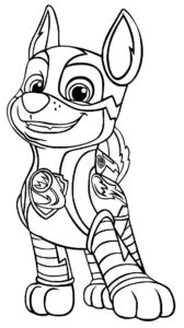 Desenho de Patrulha Canina Desenho Colorir Imprimir 025