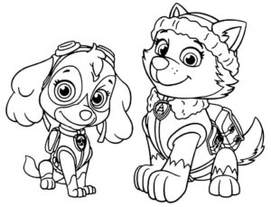 Desenho de Patrulha Canina Desenho Colorir Imprimir 029