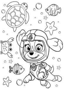 Desenho de Patrulha Canina Desenho Colorir Imprimir 030